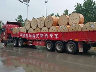 不朽情缘mg官方网站科技援建湖南洪水灾区，为湖南移动提供通信物资